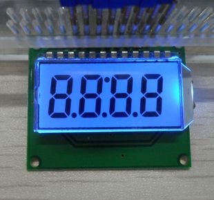 直销SPI串口LCD显示屏时钟小液晶4位段数码 通用计数定制1621白蓝