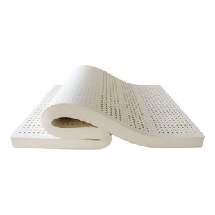 进口纯橡胶床垫5cm定制家用薄款 1.8米席梦思 泰国天然乳胶床垫原装