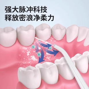 冲牙器家用洗牙器便携式 牙齿缝深层清洁正畸专用水牙线 七老板推荐