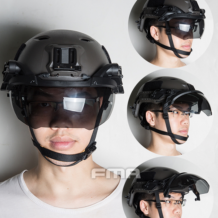 护目镜防雾防风防尘眼镜风镜 头盔导轨式 OPS FMA 战术头盔风镜