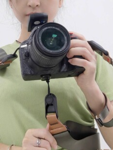 适用于富士XS20索尼A6700尼康佳能相机快拆背带手腕带组合装