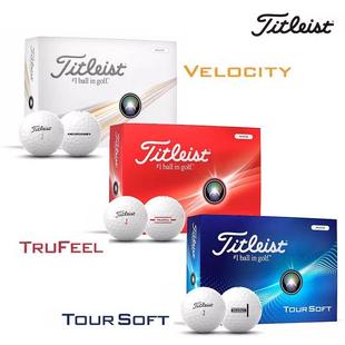 正品 Titleist泰特利斯高尔夫球Velocity高性能远距离双层球 24新款