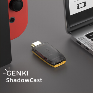 Genki ShadowCast影音棒低延迟switch高清游戏直播采集卡录制监控