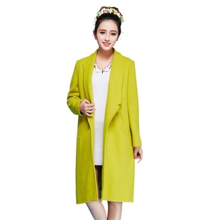 奈昕让您穿着好看个性 化私人订制 coat韩版 中长款 Woolen 西 95286