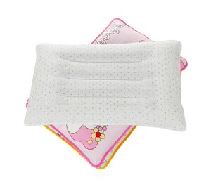 婴儿枕头儿童枕头0 幼儿园决明子儿童保健枕芯 四季 6岁 通用