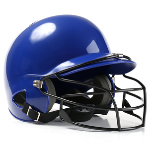 青少年成人用打击头盔双耳棒球头盔戴面具防护罩护头护脸棒垒球