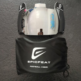 EPICFEAT美式 橄榄球头盔护目镜球面镜偏光镜防强光防辐射防眩晕