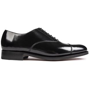 休闲皮鞋 专柜时尚 Barker全球购男士 皮鞋 百搭黑色亮面高级商务风款