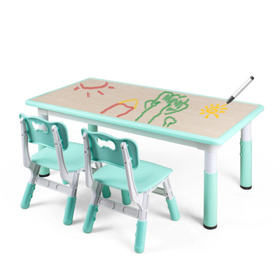 幼儿园儿童桌椅套装 写字桌学习游戏玩H具桌可升降宝宝小桌子多功