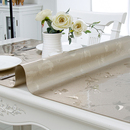 软质玻璃PVC防水防烫防油免洗餐桌布透明台布磨砂茶几垫水晶板