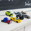 蒙巴迪迷你版 变形玩具5 擎天大黄蜂柱汽车机器人金刚模型套装